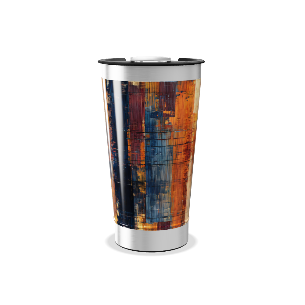 Copo Térmico - Inox Estampa Abstrata