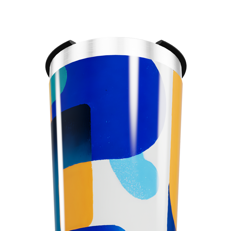Copo Térmico - Estampa Geométrica Colorida