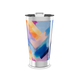 Copo Térmico - Inox com Estampa Abstrata