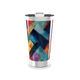 Copo Térmico - Estampa Colorida Abstrata