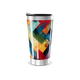 Copo Térmico - Estampa Colorida Abstrata