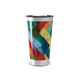 Copo Térmico - Estampa Colorida Abstrata