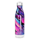 Garrafa Inox - Estampa Abstrata Colorida