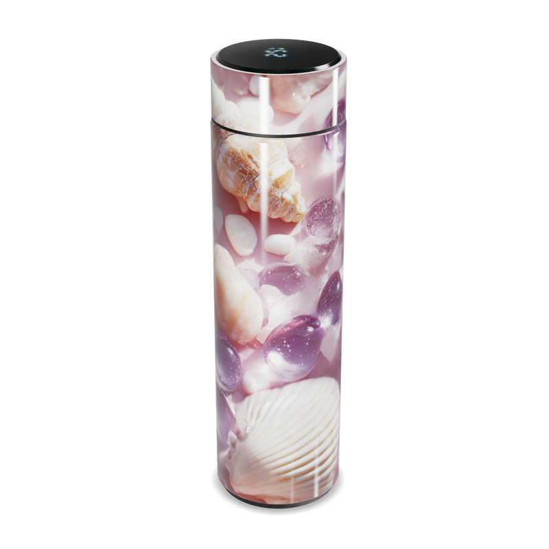 Garrafa Térmica Touch - Estampa Marítima Rosa