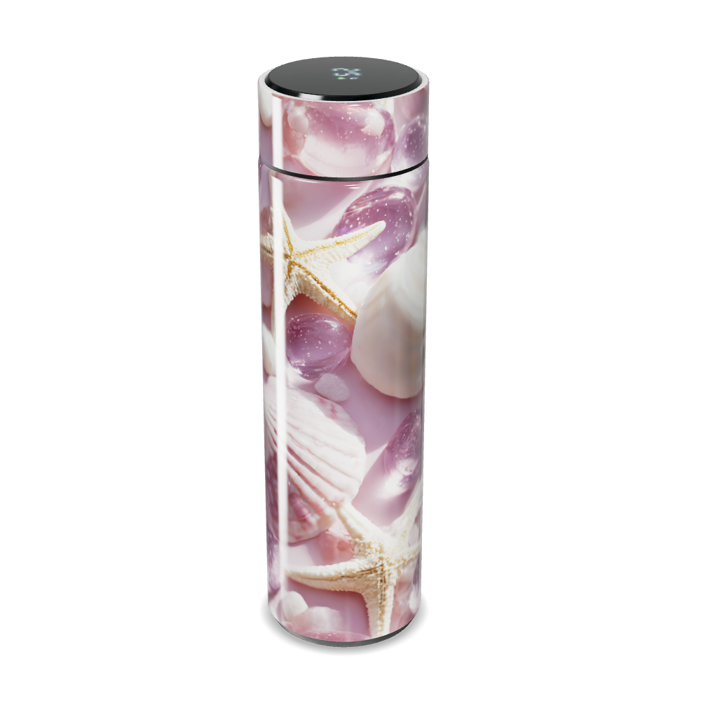 Garrafa Térmica Touch - Estampa Marítima Rosa