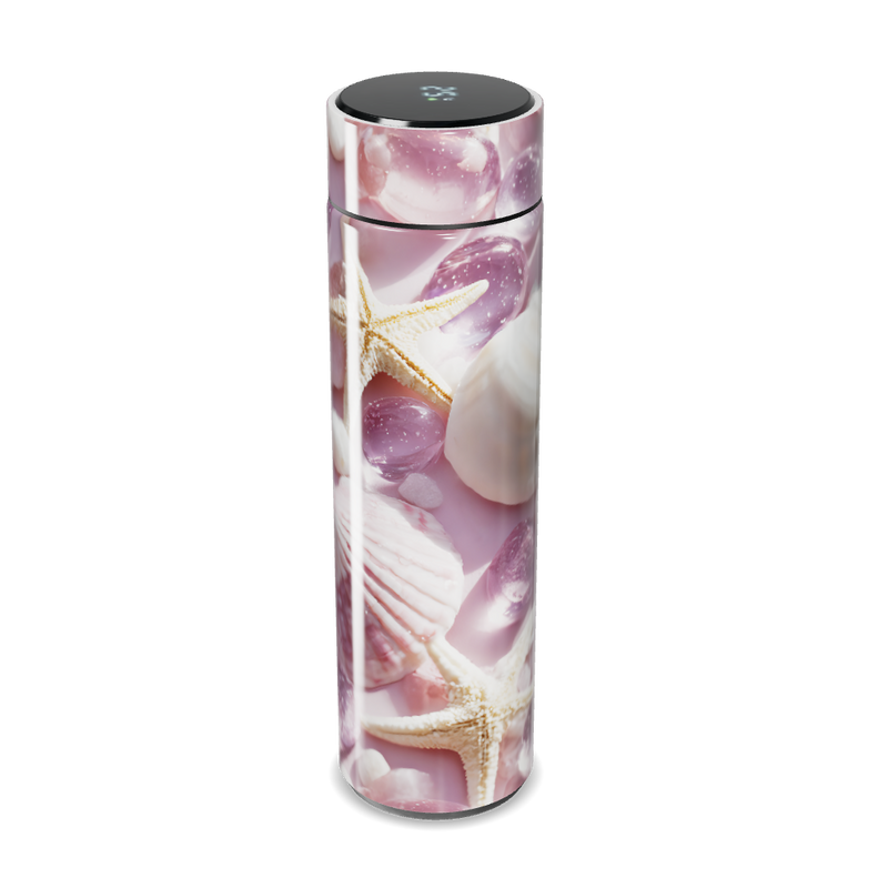 Garrafa Térmica Touch - Estampa Marítima Rosa