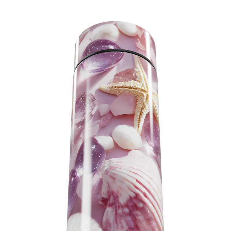 Garrafa Térmica Touch - Estampa Marítima Rosa