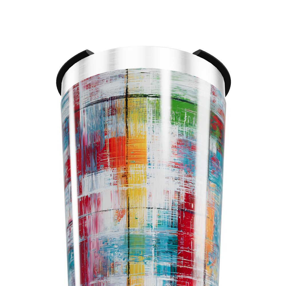 Copo Térmico - Estampa Colorida Aço Inox