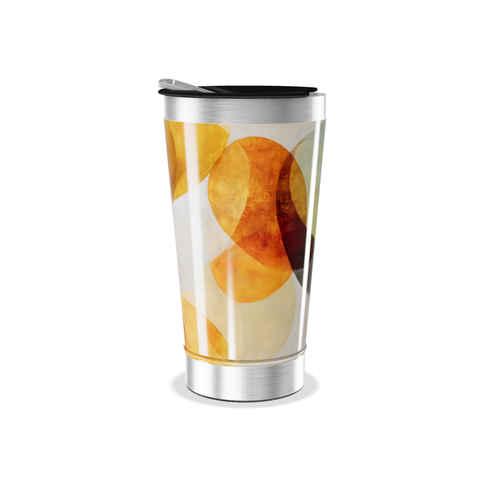 Copo Térmico - Estampa Geométrica Colorida