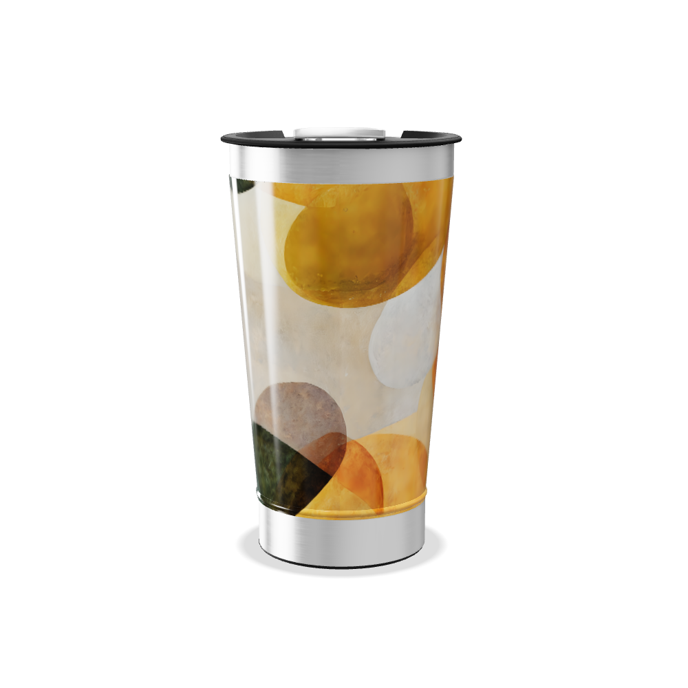 Copo Térmico - Estampa Geométrica Colorida