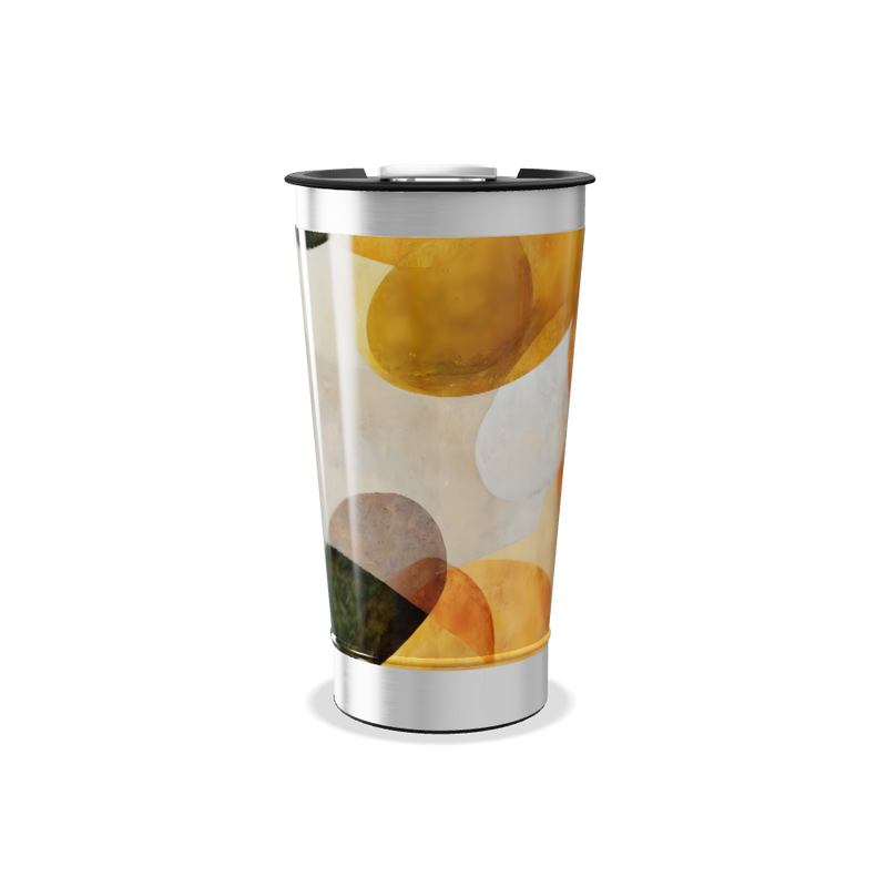 Copo Térmico - Estampa Geométrica Colorida