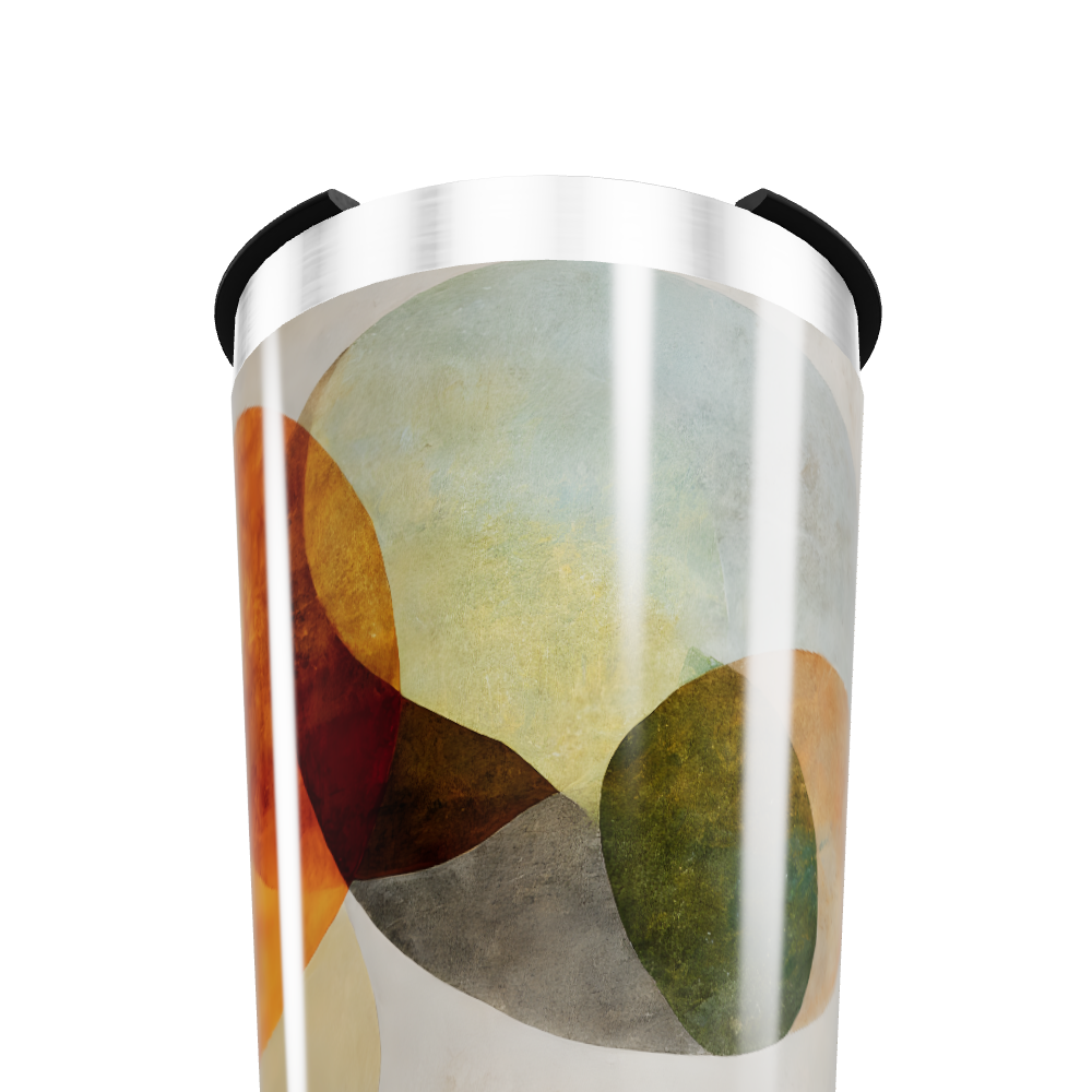 Copo Térmico - Estampa Geométrica Colorida