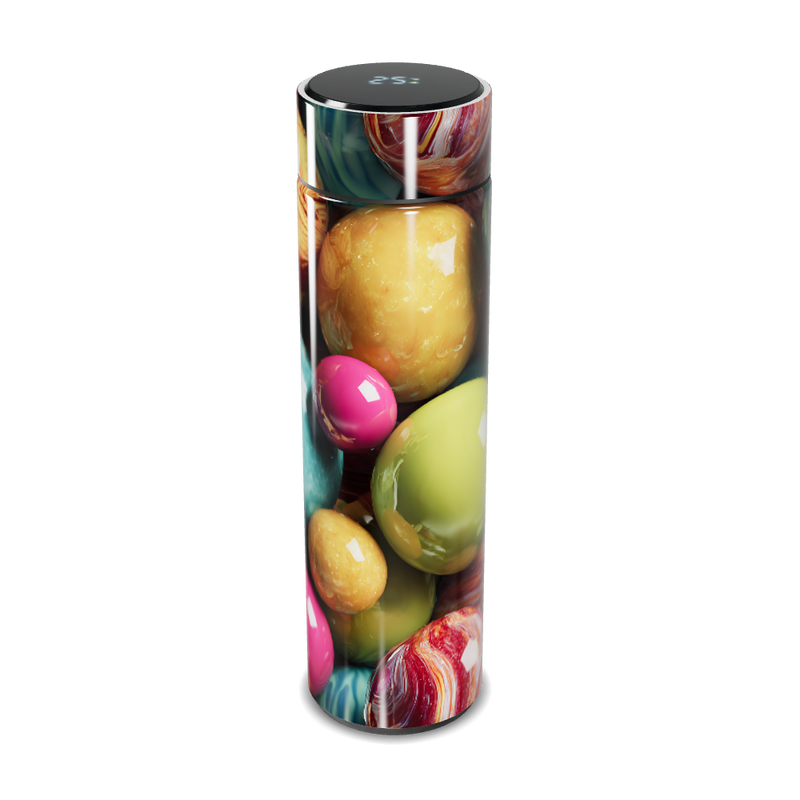 Garrafa Térmica Touch - Estampa Colorida Vibrante