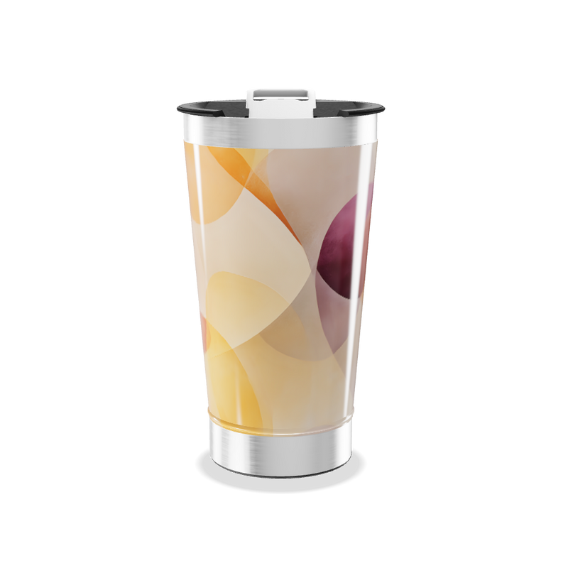 Copo Térmico - Estampa Colorida Geométrica