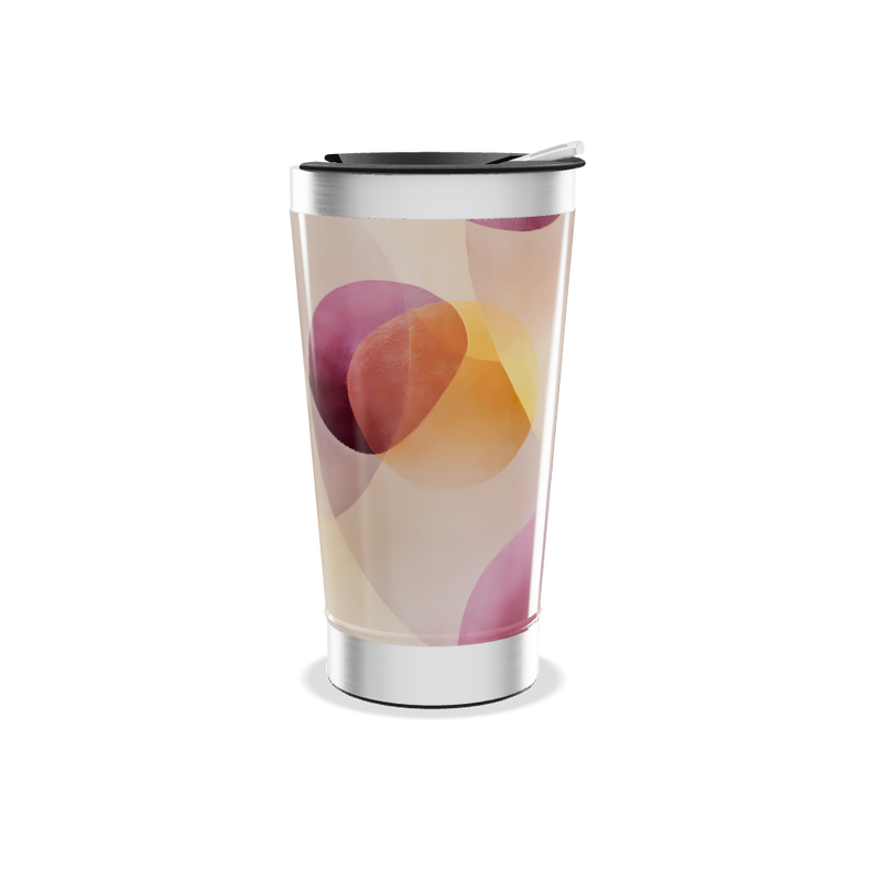Copo Térmico - Estampa Colorida Geométrica