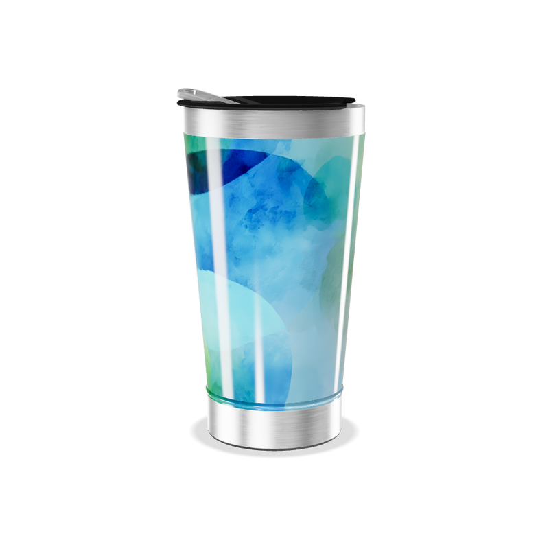 Copo Térmico - Estampa Aquarela