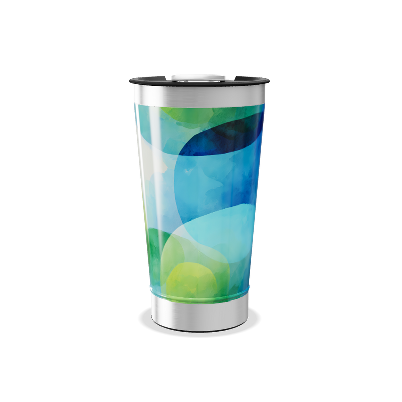 Copo Térmico - Estampa Aquarela