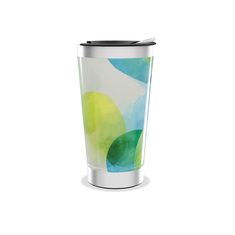 Copo Térmico - Estampa Aquarela