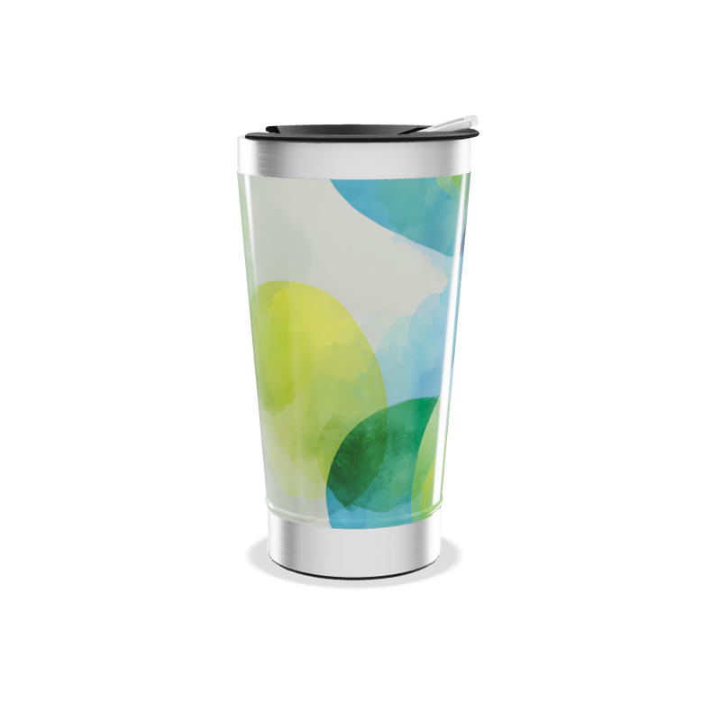 Copo Térmico - Estampa Aquarela