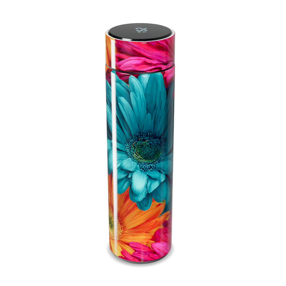 Garrafa Térmica Touch - Floral Colorida Inox