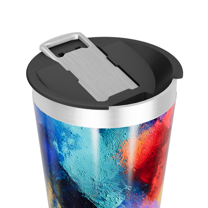 Copo Térmico - Estampa Colorida Aço Inox