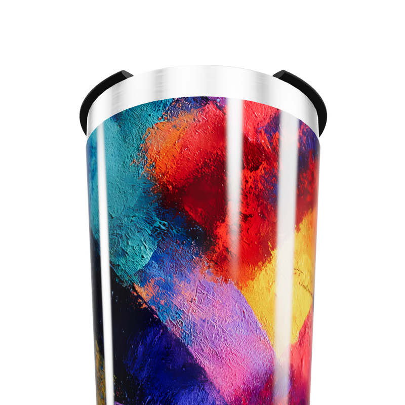 Copo Térmico - Estampa Colorida Aço Inox