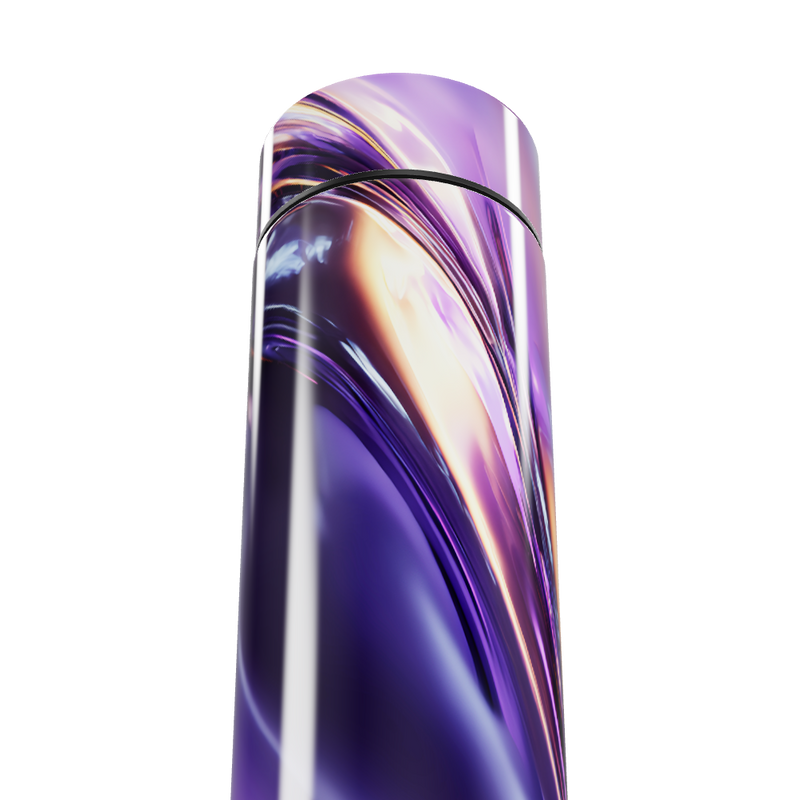 Garrafa Térmica Touch - Roxa com Display LED