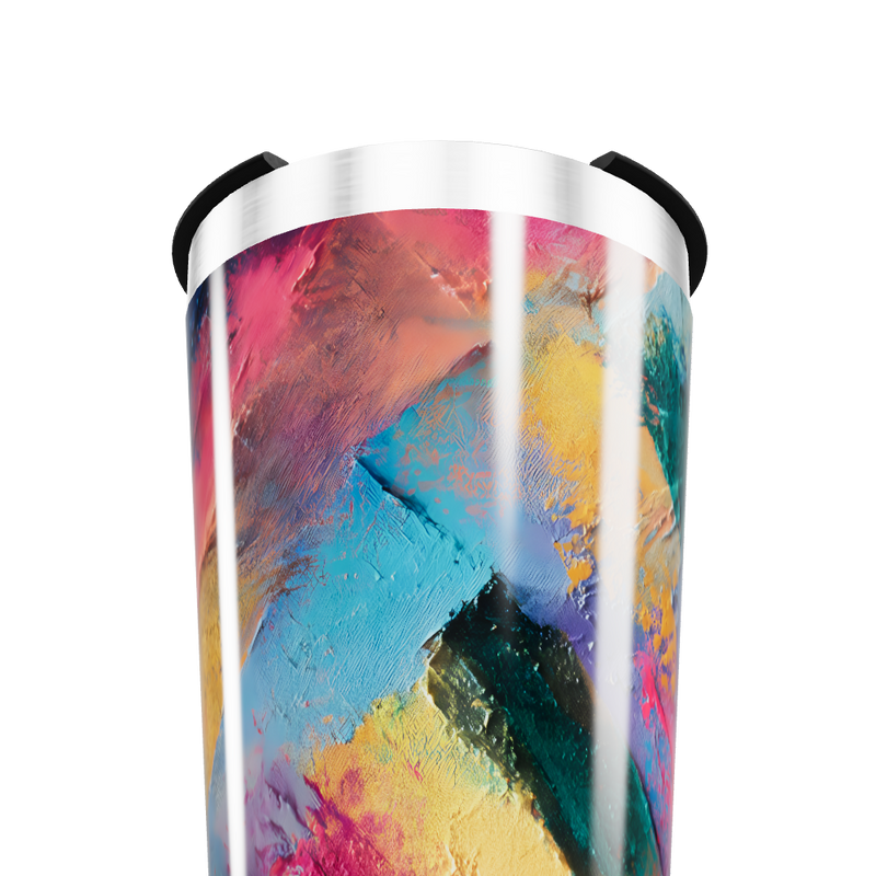 Copo Térmico - Estampa Colorida Aço Inox