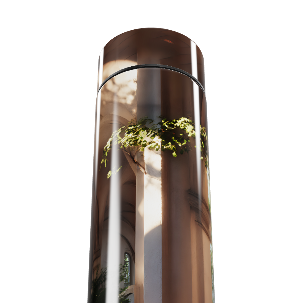 Garrafa Térmica Touch - Estampa Arquitetura