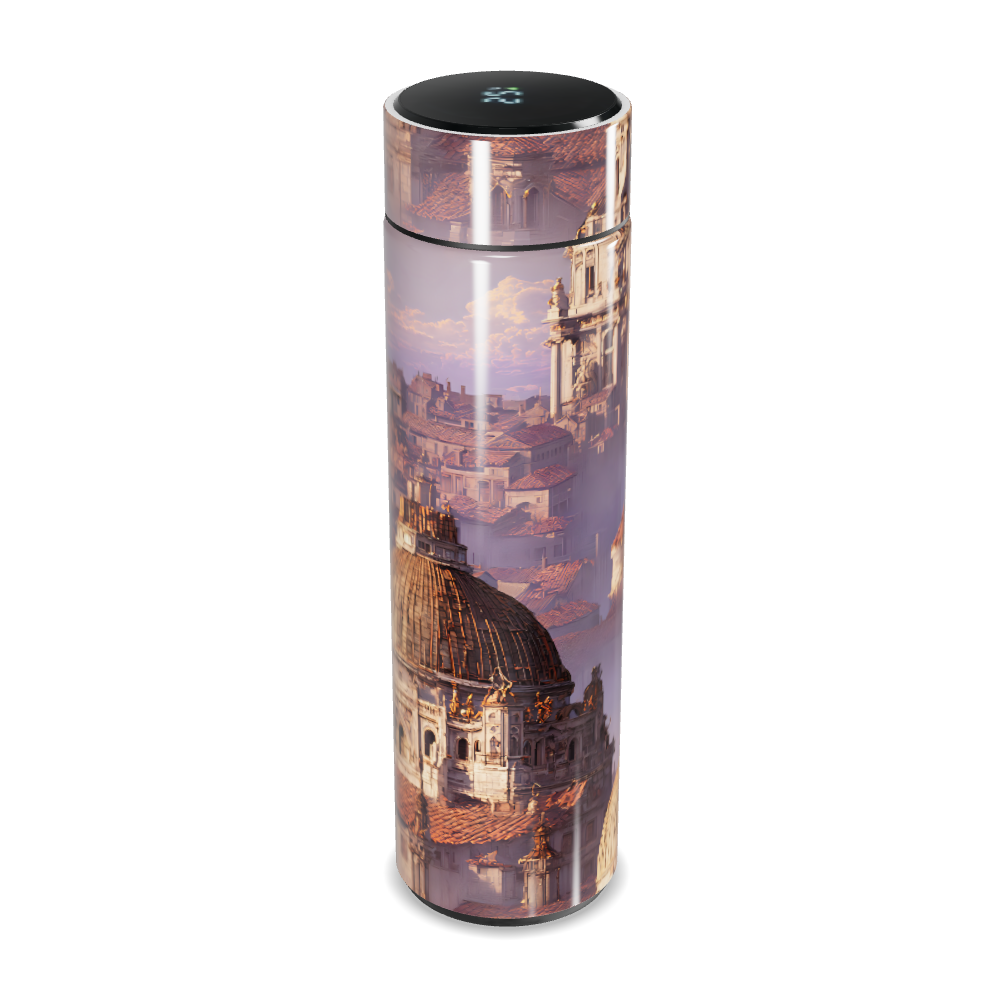 Garrafa Térmica Touch - Estampa Arquitetura