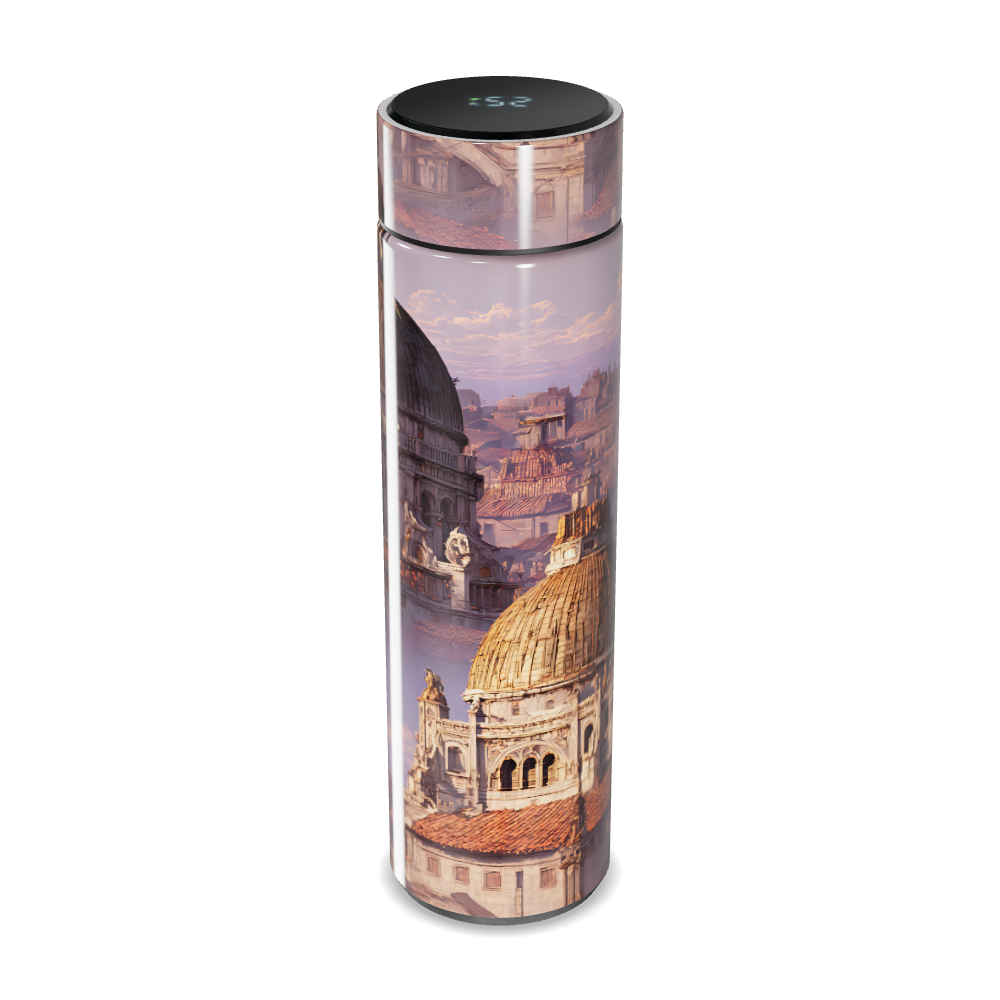 Garrafa Térmica Touch - Estampa Arquitetura