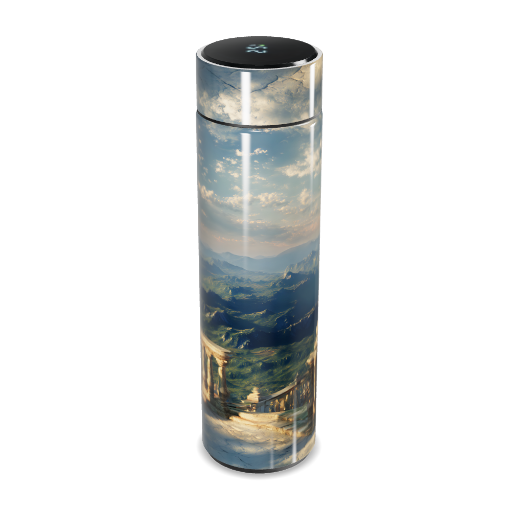 Garrafa Térmica Touch - Paisagem Impressa