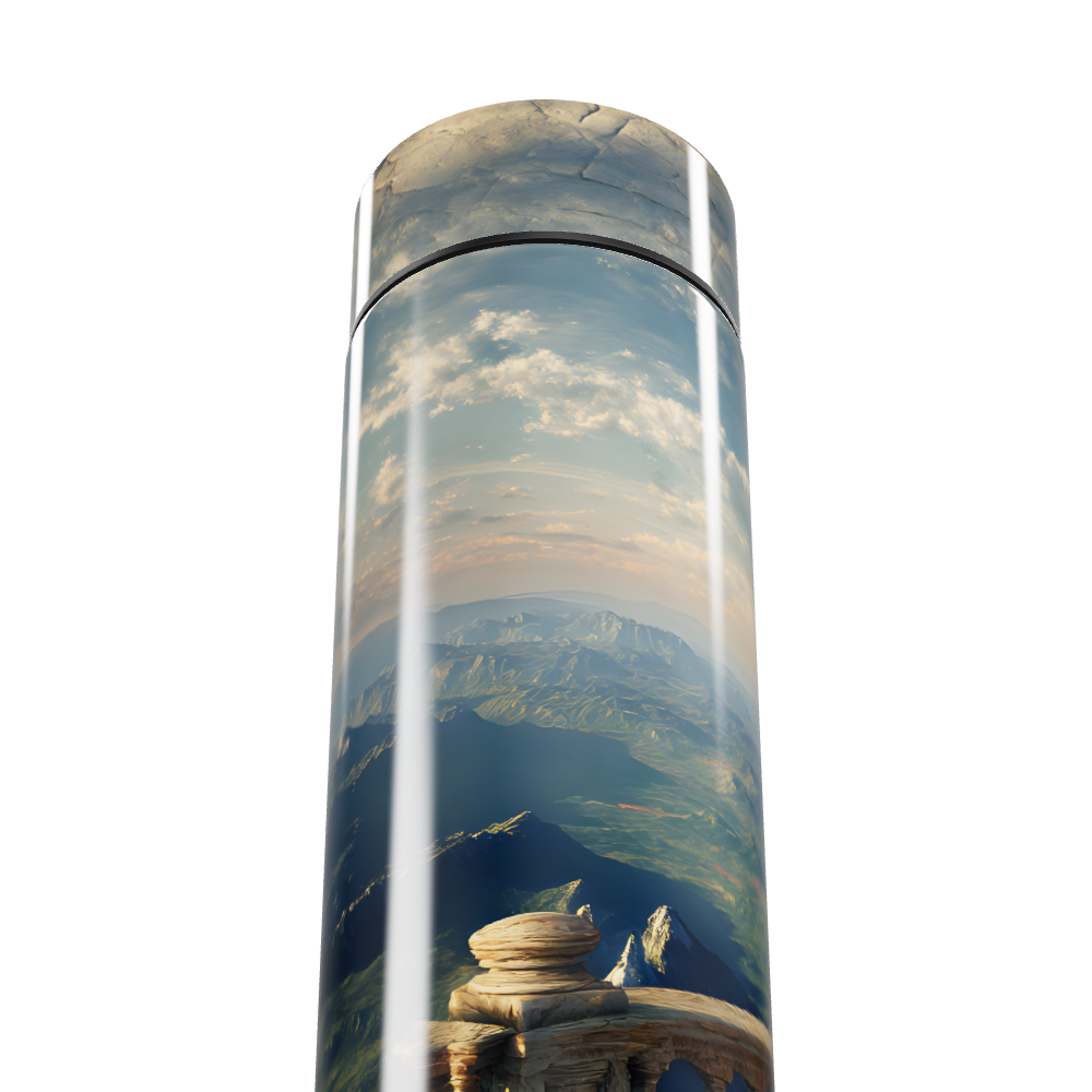 Garrafa Térmica Touch - Paisagem Impressa