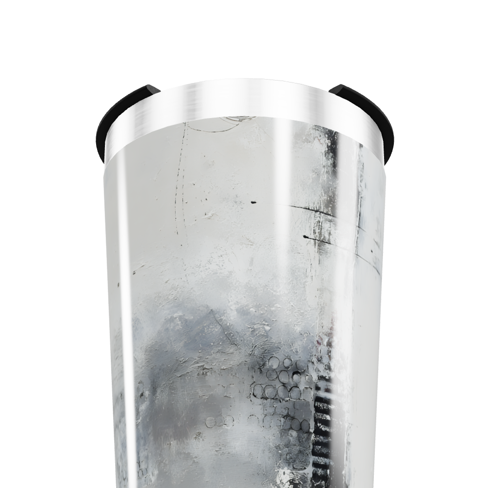 Copo Térmico - Estampa Abstrata Inox