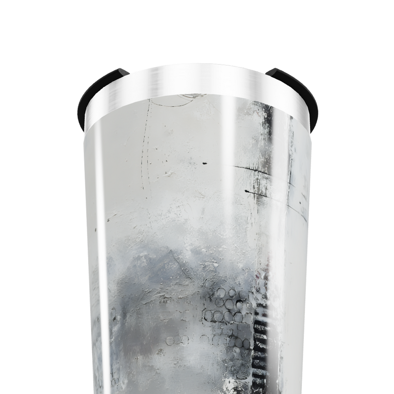 Copo Térmico - Estampa Abstrata Inox