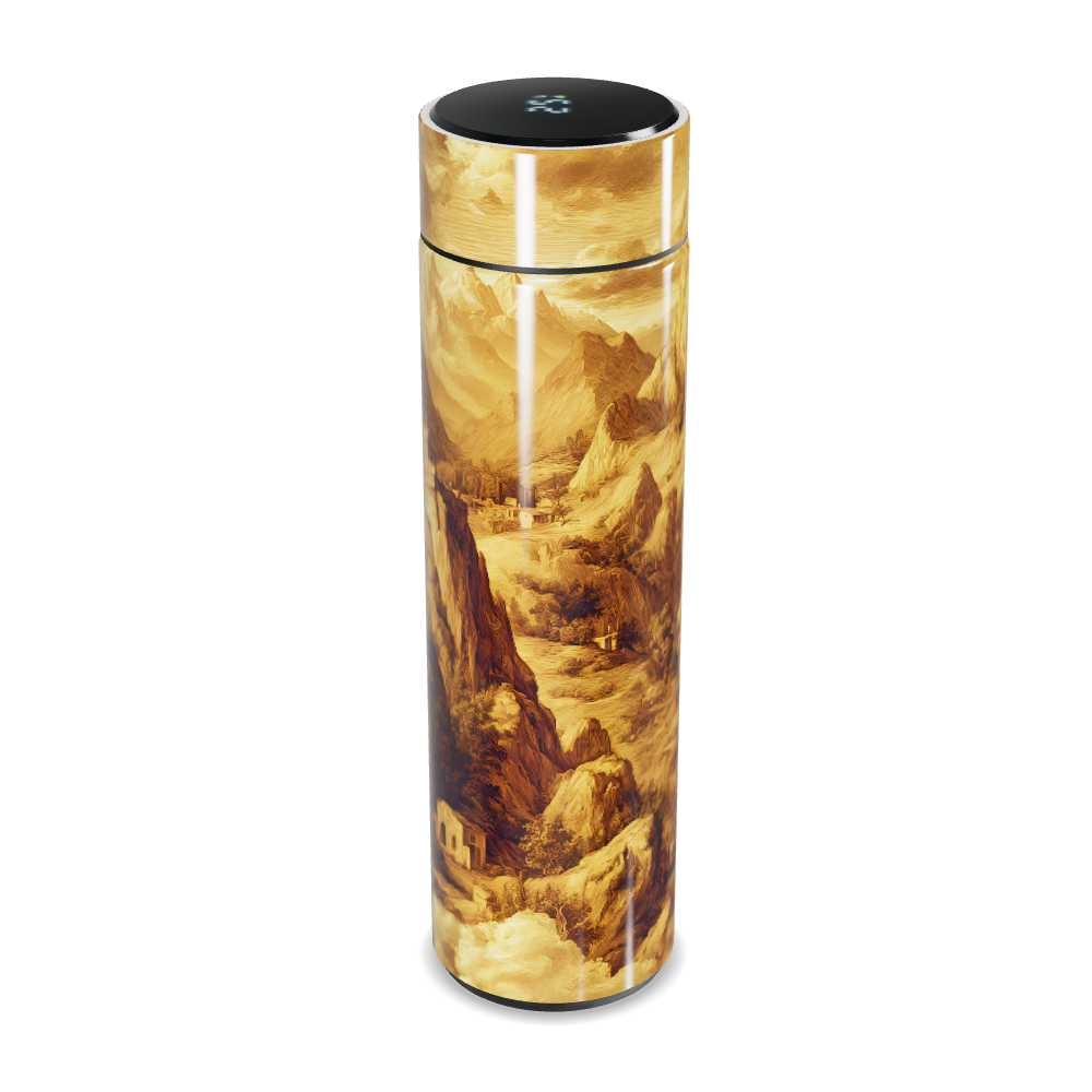 Garrafa Térmica Touch - Estampa Paisagem