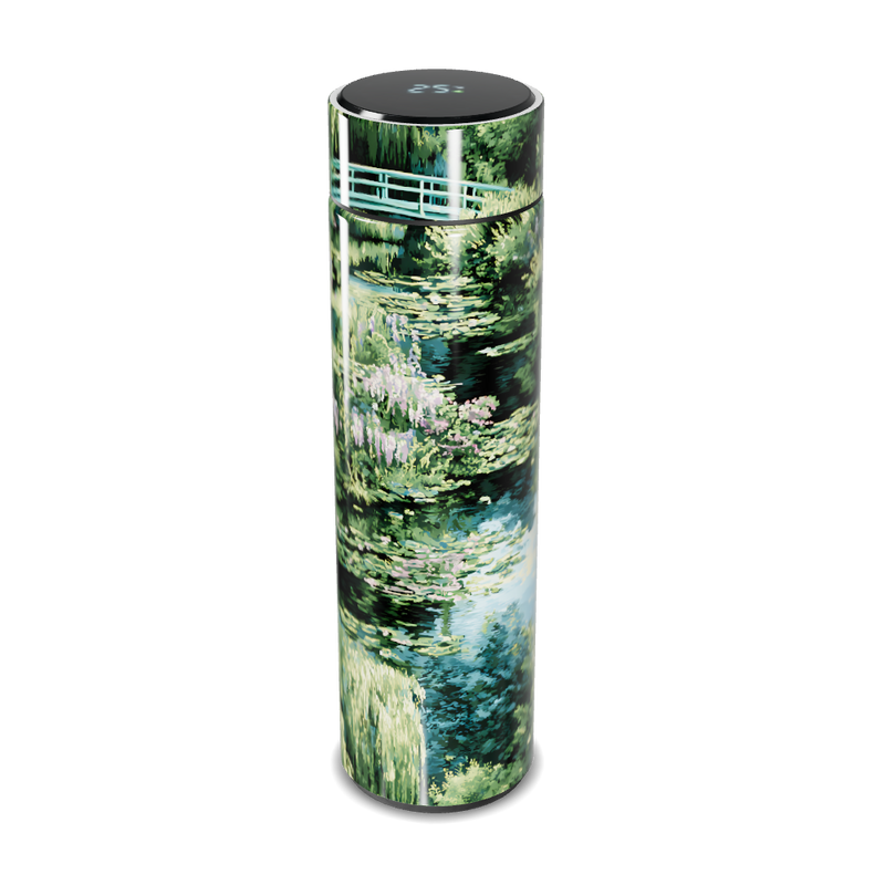 Garrafa Térmica Touch Estampa Monet Jardim