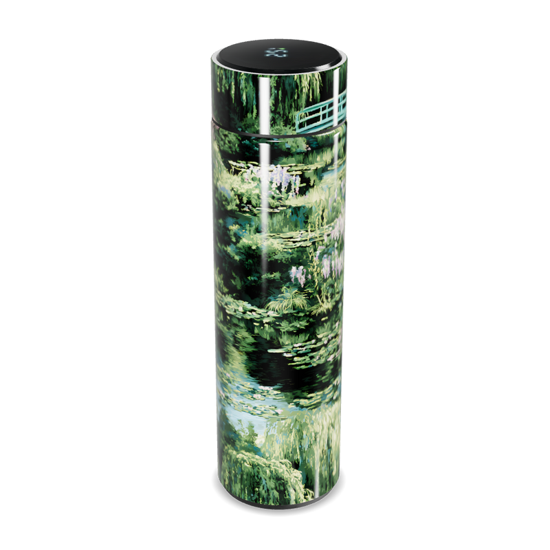 Garrafa Térmica Touch Estampa Monet Jardim