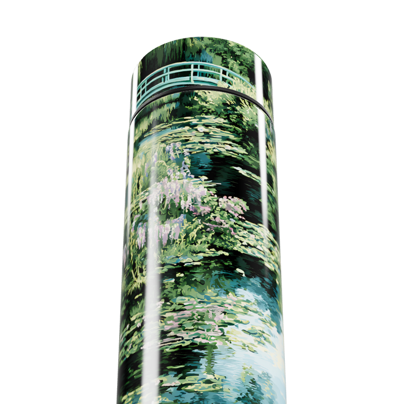 Garrafa Térmica Touch Estampa Monet Jardim