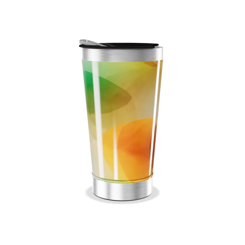 Copo Térmico - Estampa Abstrata Colorida