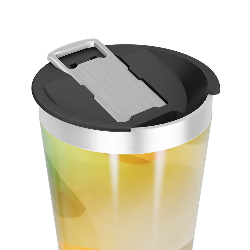 Copo Térmico - Estampa Abstrata Colorida