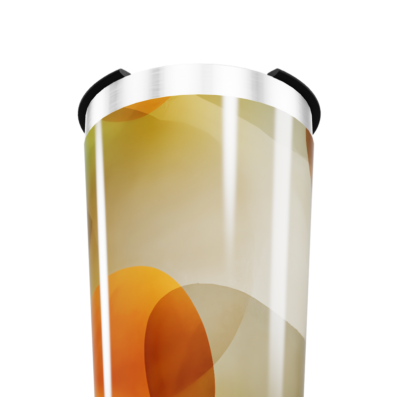 Copo Térmico - Estampa Abstrata Colorida