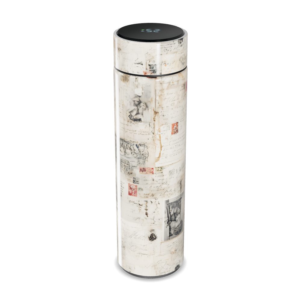 Garrafa Térmica Touch - Estampa Vintage