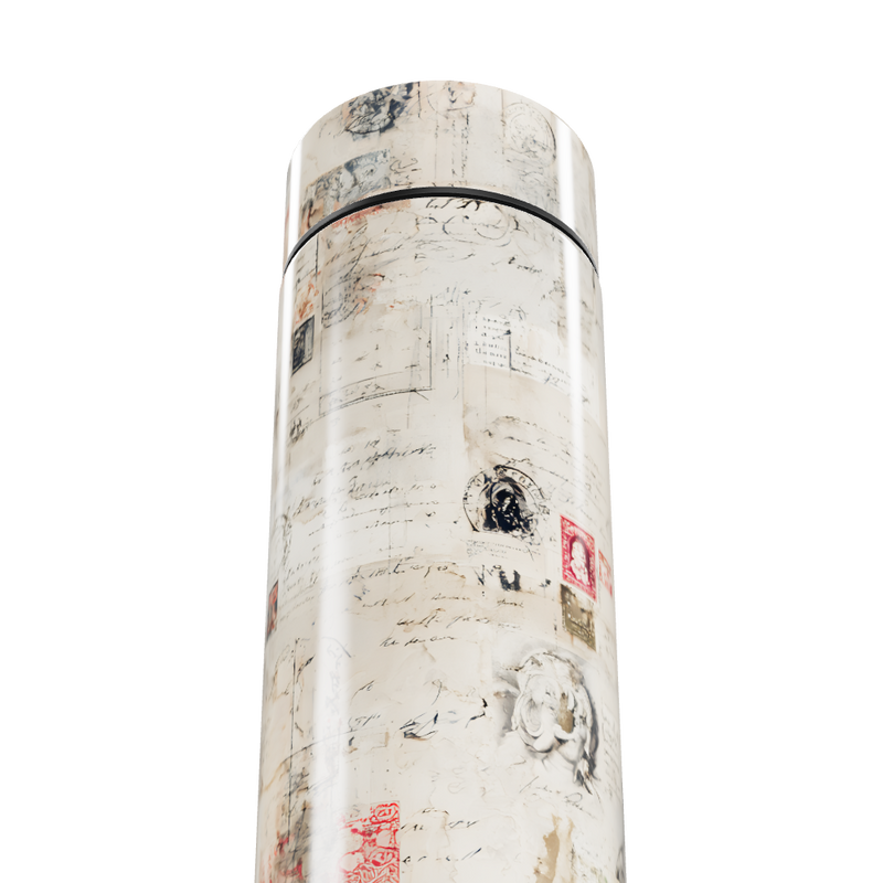 Garrafa Térmica Touch - Estampa Vintage