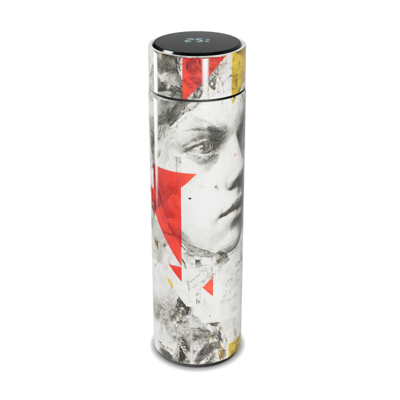 Garrafa Térmica Touch - Design Artístico Colorido