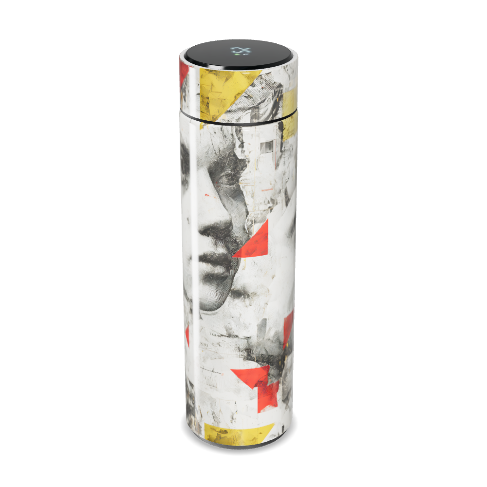 Garrafa Térmica Touch - Design Artístico Colorido