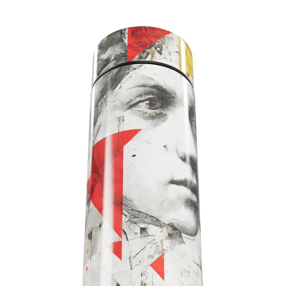 Garrafa Térmica Touch - Design Artístico Colorido