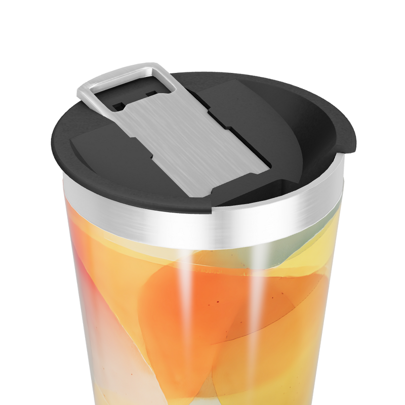 Copo Térmico - Estampa Abstrata Colorida