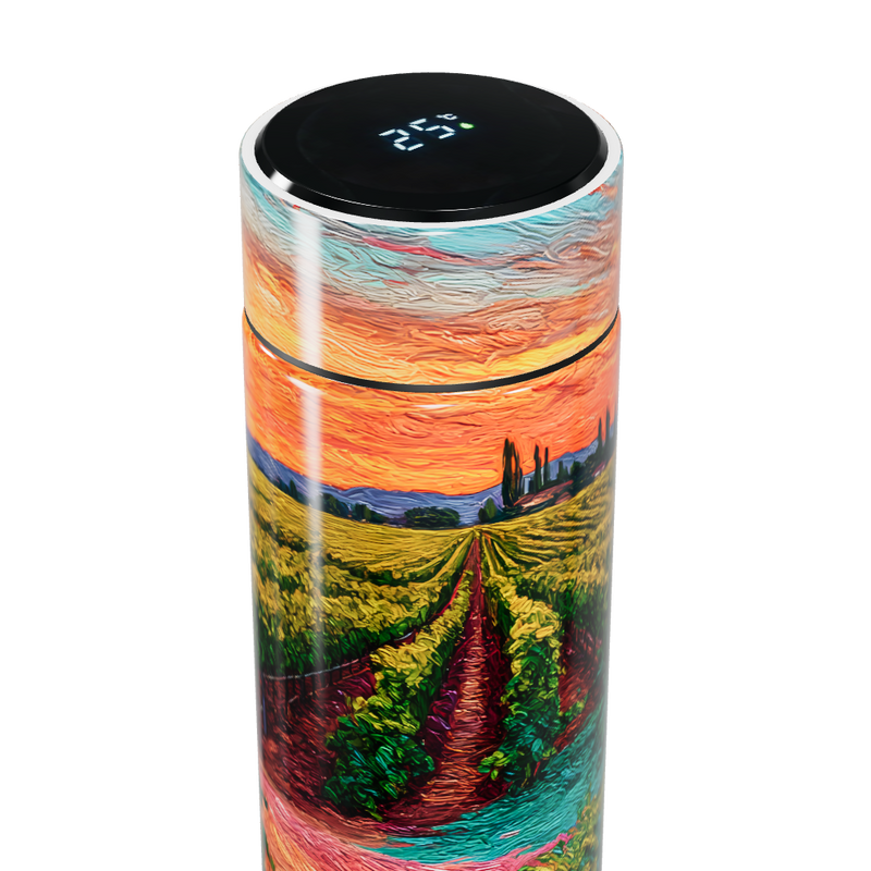 Garrafa Térmica Touch - Pintura Colorida