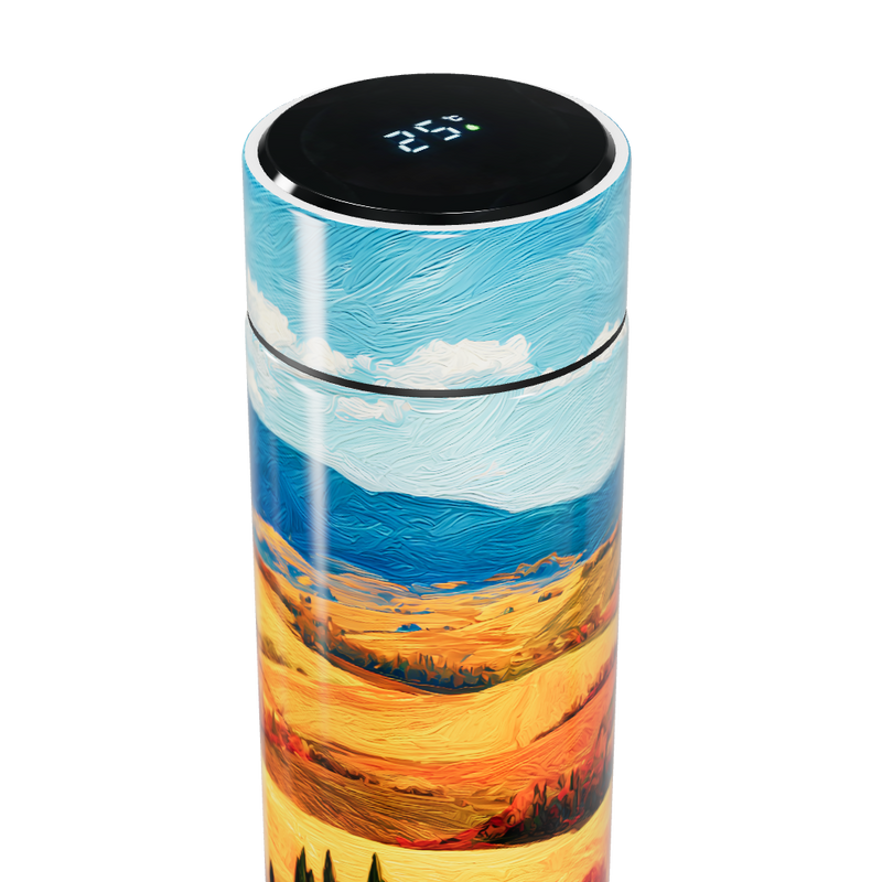 Garrafa Térmica Touch - Paisagem Colorida